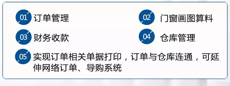 门窗管理软件