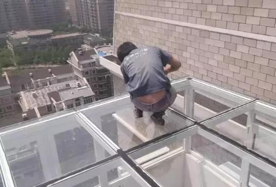 阳光房安装过程